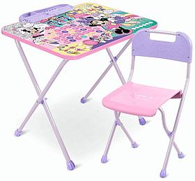 Детский стол и стул Disney Мини Маус Д1МН