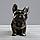 Статуэтка "Собака оригами" черно-золотая   4451434, фото 2