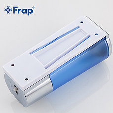 FRAP F406 Дозатор для жидкого мыла пластик синий 400 мл, фото 3