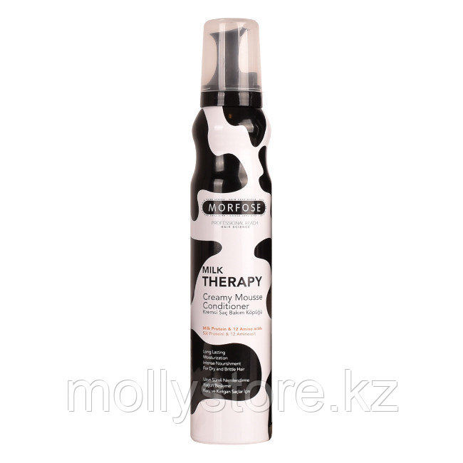 Morfose Milk Therapy Мусс-кондиционер Молочный Коктейль для сухих и ломких волос 200 мл