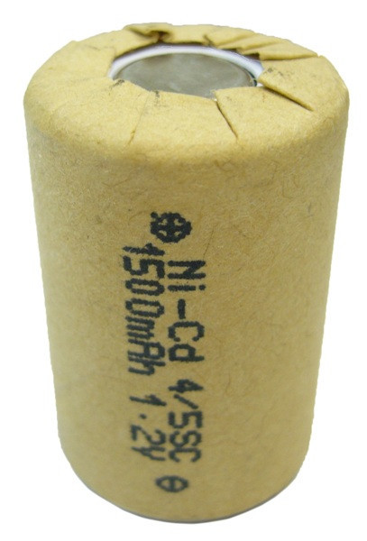 Аккумулятop 1,2v 1500mAh 4/5SC Ni-CD для батарей шуруповерта