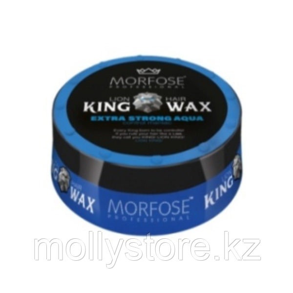 Morfose King Hair Wax Воск для волос Королевский Extra Strong Aqua 175 мл