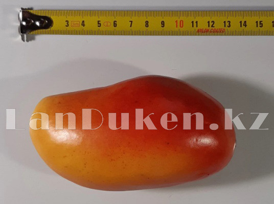 Искусственный фрукт Манго муляж декоративные фрукты (красно-желтый) - фото 2 - id-p70429355