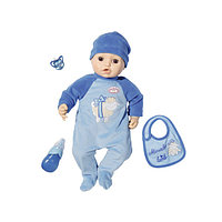 Zapf Creation Baby Annabell 701-898 Бэби Аннабель Кукла-мальчик многофункциональная, 43 см