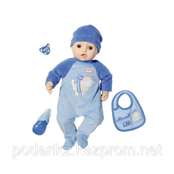 Zapf Creation Baby Annabell 701-898 Бэби Аннабель Кукла-мальчик многофункциональная, 43 см