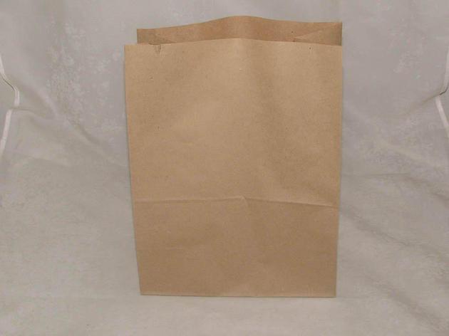 Пакеты на вынос (220+120)х290мм коричн. крафт 50 г/м2 ECO BAG , 1000 шт, фото 2