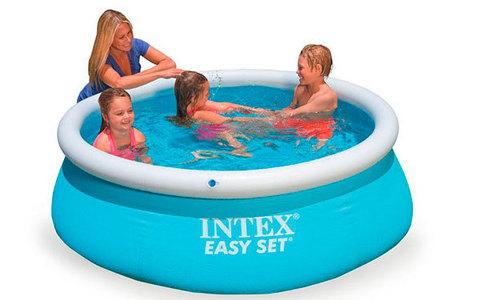 Бассейн 183х51см INTEX 28101/54402 Easy Set Pool - фото 1 - id-p70443264