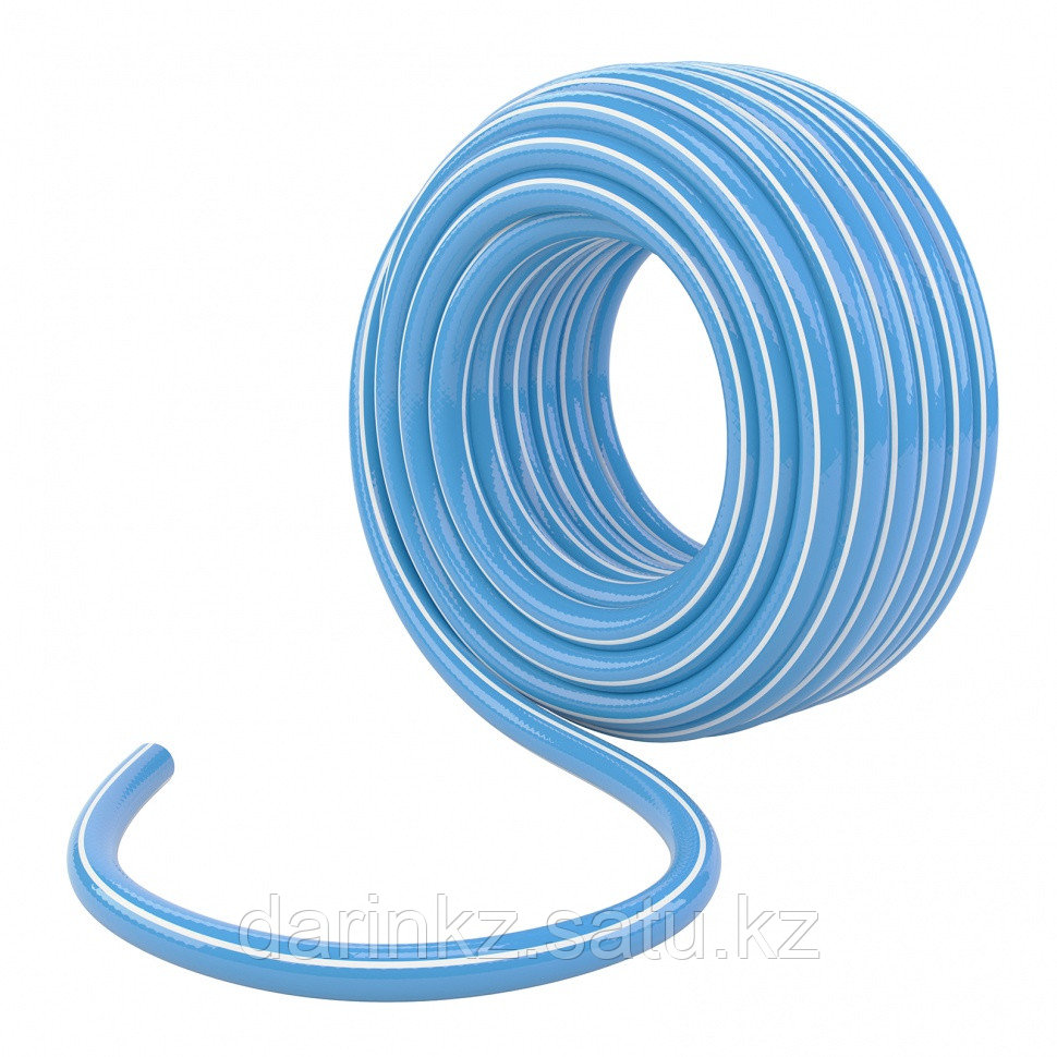 Шланг поливочный, армированный, ПВХ 1/2, 25 м, "Azure" Palisad Luxe