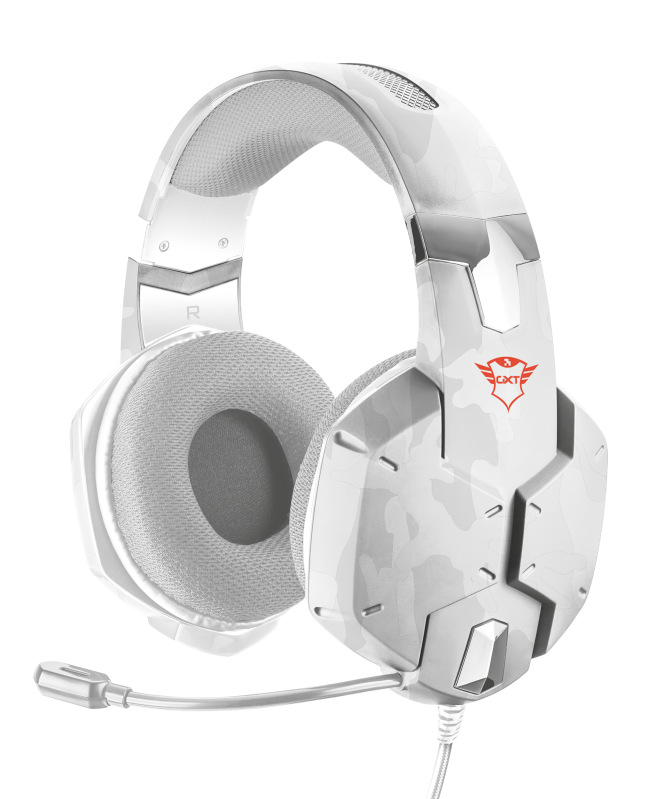 Trust GXT 322W -SNOW CAMO Наушники гарнитура игровая