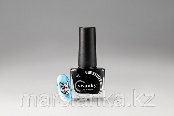 Акварельные краски Swanky Stamping, №15, голубой, 5мл., фото 2