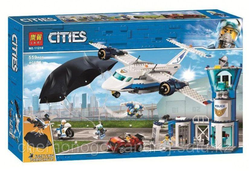 Конструктор Citys 20005 Техник Мерсед Воздушная полиция: авиабаза 11210 559 дет
