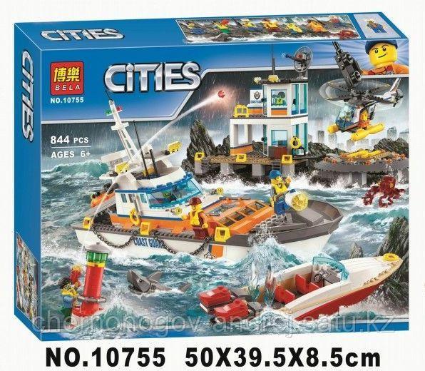 Конструктор Cities Штаб береговой охраны 10755844 дет