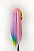 Голова-манекен (аниме) розовый волос искусственный - 60 см, фото 6