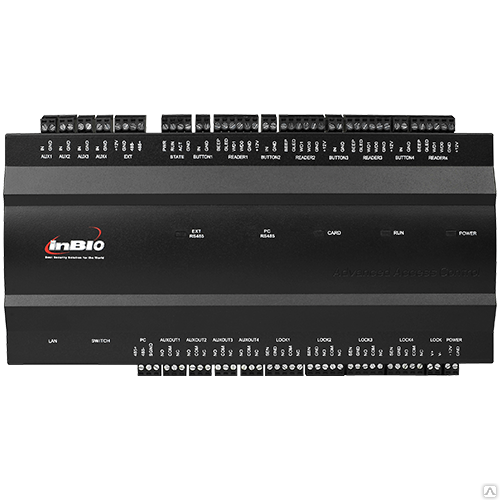 ZKTeco inBio460 Контроллер для управления СКУД, на 4 двери/ 12 считывателей - фото 2 - id-p70477474