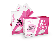 Закваска Yolactis для Сметаны