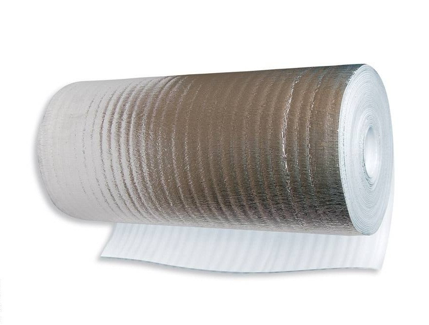Подложка с фольгой 5 мм (комплект - 1х35 м)
