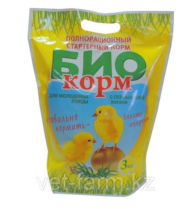 Биокорм для цыплят 3 кг