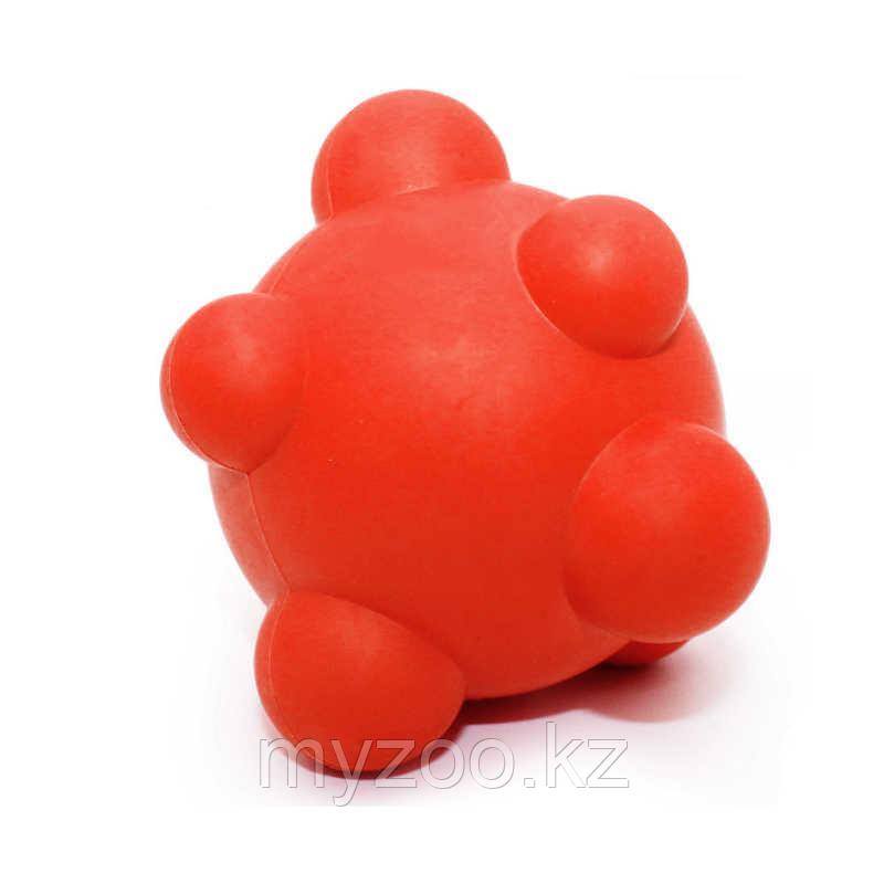 Игрушка для собак, из каучука, с круглыми выступами. Разный цвет. ø 7 cm