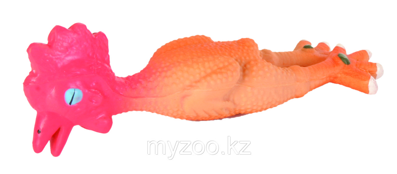 Игрушка для собак, курица, со звуком, латекс. Р-р 15 cm