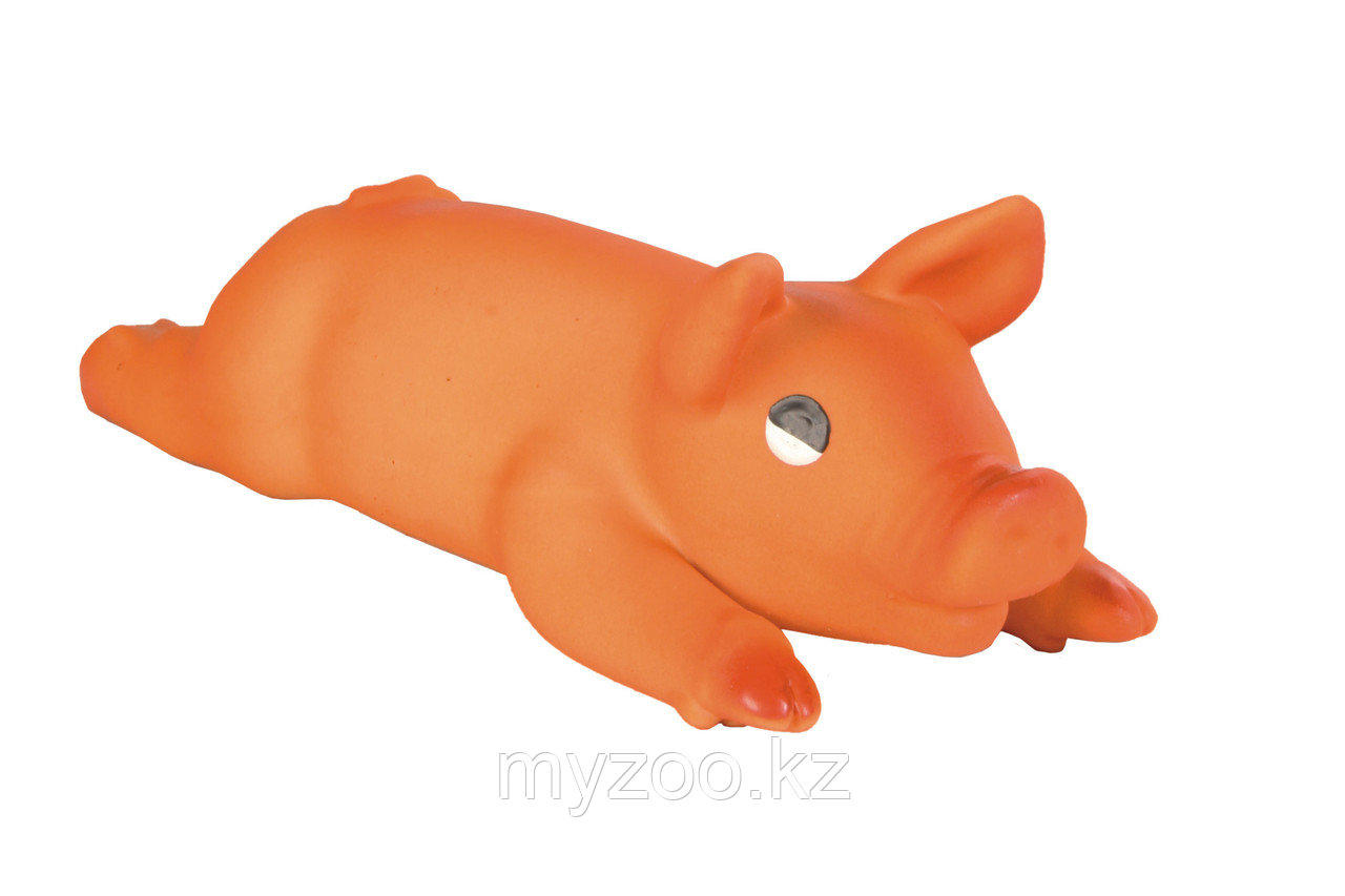 Игрушка для собак, поросенок, со звуком, латекс. Р-р 13 cm