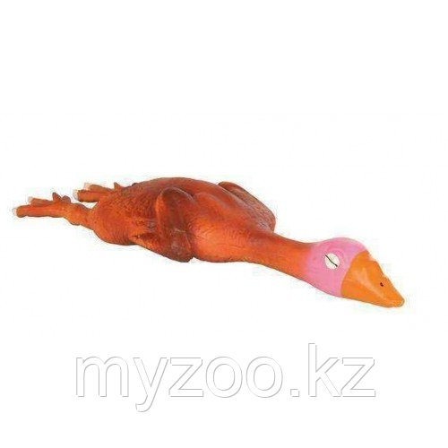 Игрушка для собак, утка, со звуком, латекс. Р-р 14 cm