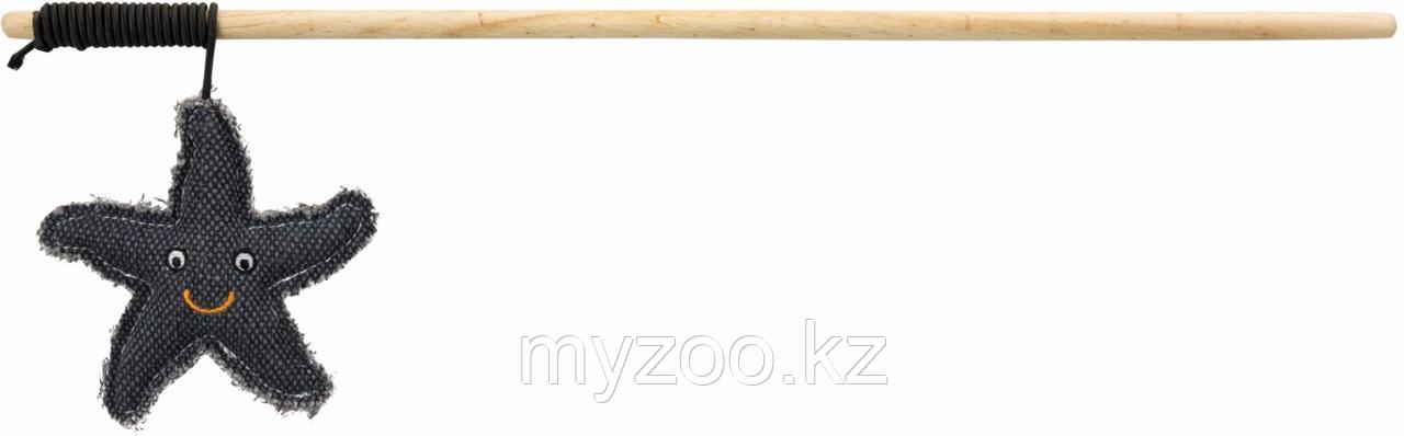 BE NORDIC игрушка удочка для кошек, с морской звездой, polyester, 45 cm