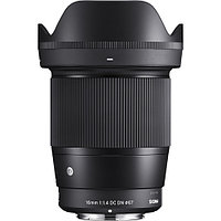 Объектив Sigma 16mm f/1.4 DC DN Contemporary Lens for MFT