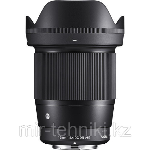 Объектив Sigma 16mm f/1.4 DC DN Contemporary Lens for MFT - фото 1 - id-p70522299
