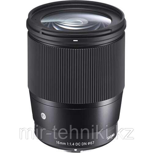 Объектив Sigma 16mm f/1.4 DC DN Contemporary Lens for MFT - фото 2 - id-p70522299