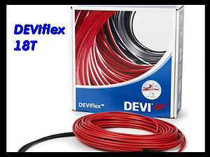 Двухжильный нагревательный кабель DEVIflex 18T - 7м (7,3м)