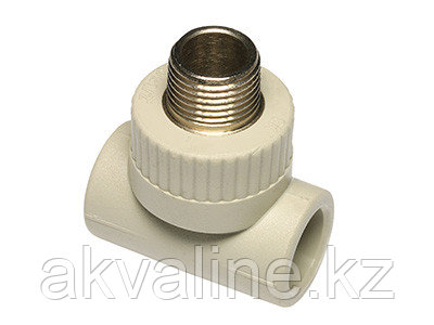 Тройник Wavin Ekoplastik PPR с металлической наружной резьбой, R 1/2", d 25 STKE02520X