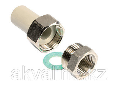 Разборное соединение Wavin Ekoplastik PPR с внутренней резьбой, Rp 1/2", d 20 SSI02020XX