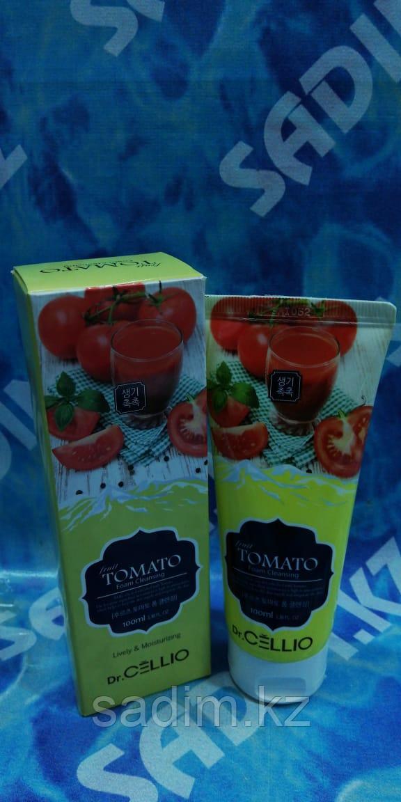 Dr.Cellio Tomato Foam Cleansing Lively & Moisturizing 100 ml - Очищающая пенка на основе томата