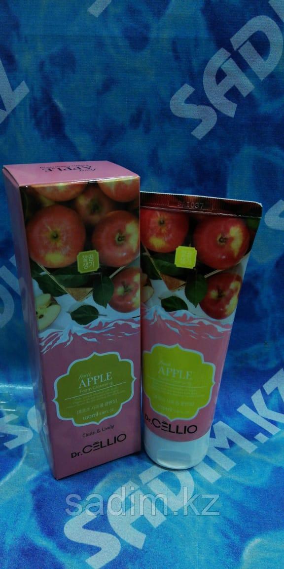 Dr.Cellio Apple Foam Cleansing Clean & Lively 100 ml - Очищающая и восстанавливающая пенка на основе яблока