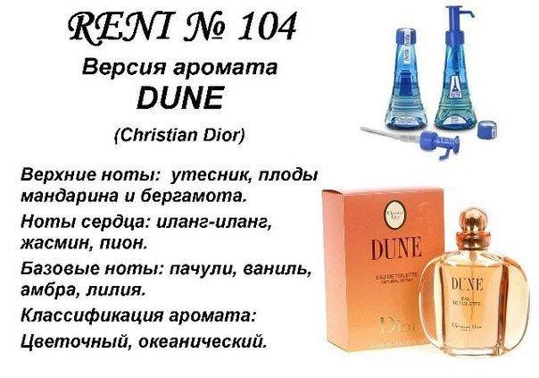Аромат направление dune (christian dior) 100мл