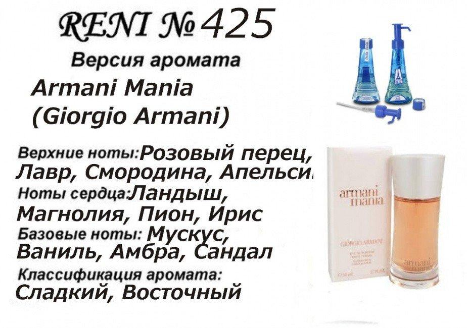 Аромат направление armani mania (giorgio armani) 100мл