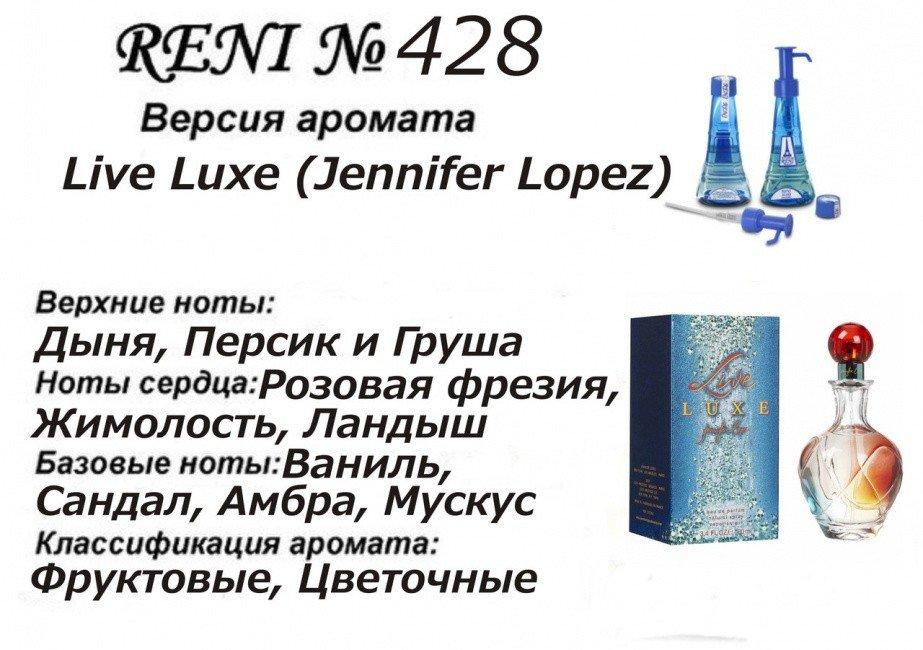 Аромат направление live luxe (jennifer lopez) 100мл