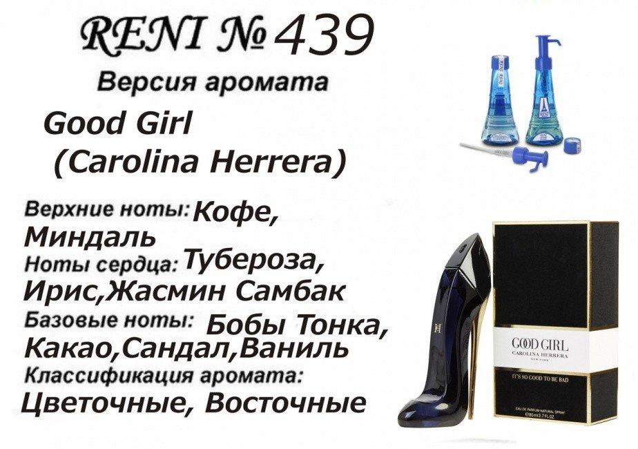 Аромат направление good girl (carolina herrera) 100мл