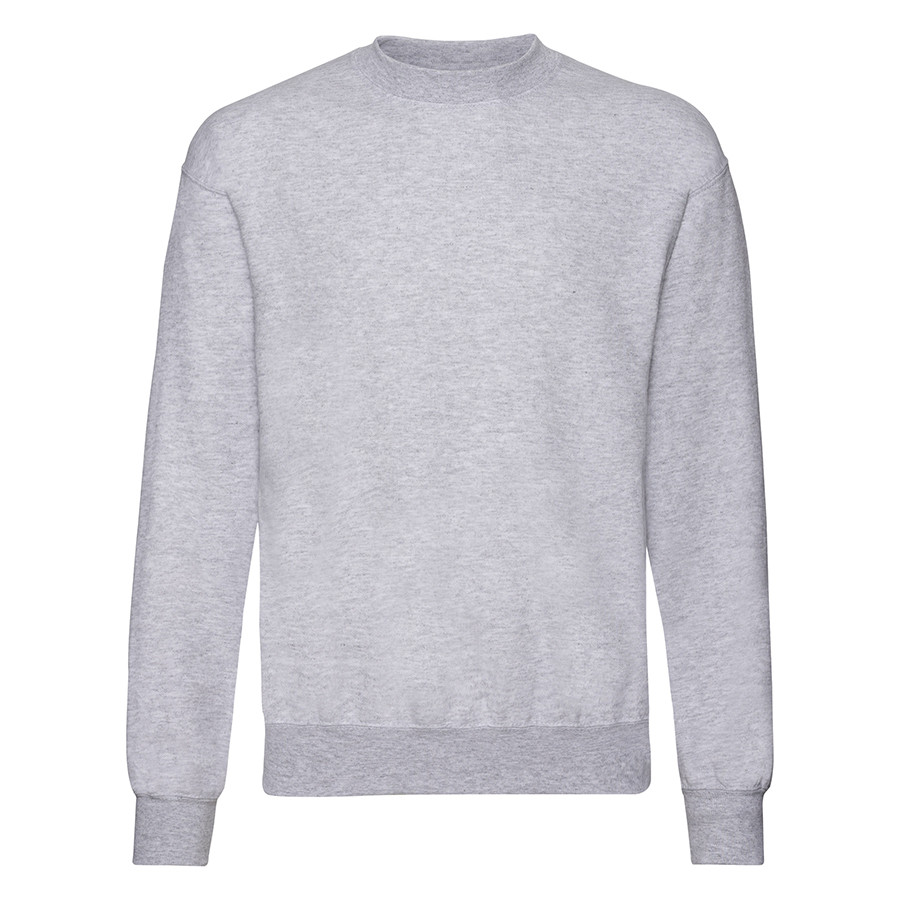 Свитшот с начесом "Classic Set-In Sweat", белый_S, 80% х/б, 20% п/э, 280 г/м2