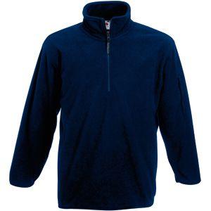 Толстовка "Zip Neck Micro", красный_XL, 100% п/э, 250 г/м2
