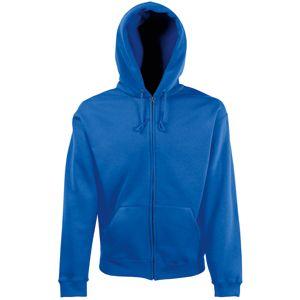 Толстовка "Zip Through Hooded Sweat", бордовый_M, 70% х/б, 30% п/э, 280 г/м2
