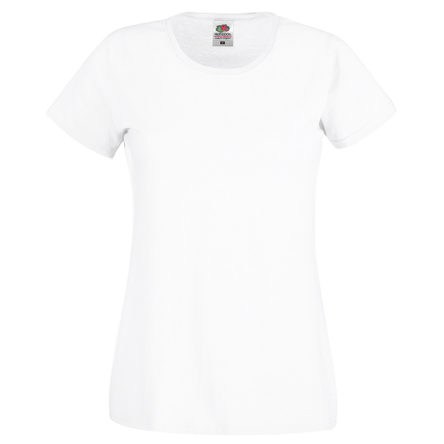 Футболка женская "Original T", белый_XS, 100% х/б, 135 г/м2