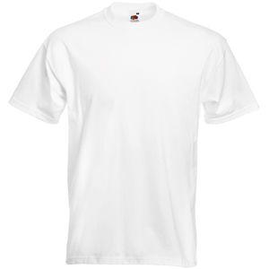 Футболка мужская "Super Premium T", белый_S, 100% х/б, 190 г/м2