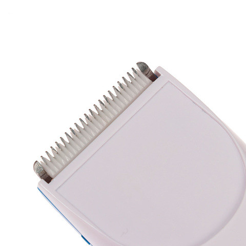 Машинка детская беспроводная для стрижки волос LuazOn [зарядка от USB] (Бело-голубая) - фото 4 - id-p70794807