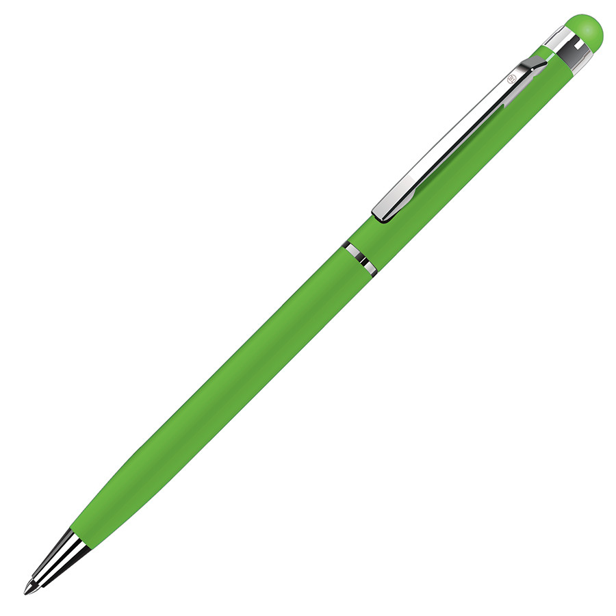 TOUCHWRITER, ручка шариковая со стилусом для сенсорных экранов, белый/хром, металл
