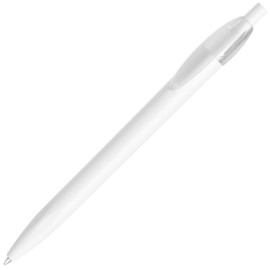 X-1, ручка шариковая, белый, пластик