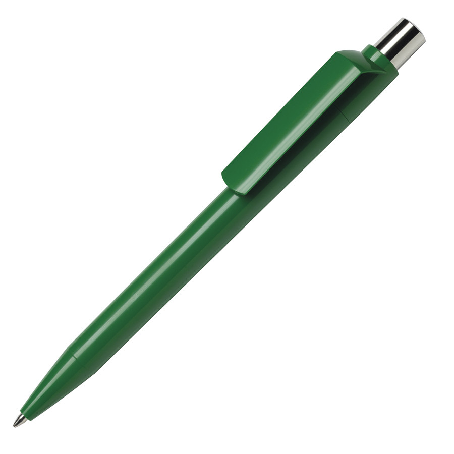 Ручка шариковая DOT, белый, пластик