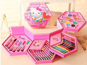 Набор принадлежностей для рисования «Волшебные помощники» [46 предметов] (Для девочек), фото 3