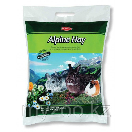 Padovan Сено ALPINE HAY альпийские травы д/грызунов (700г)