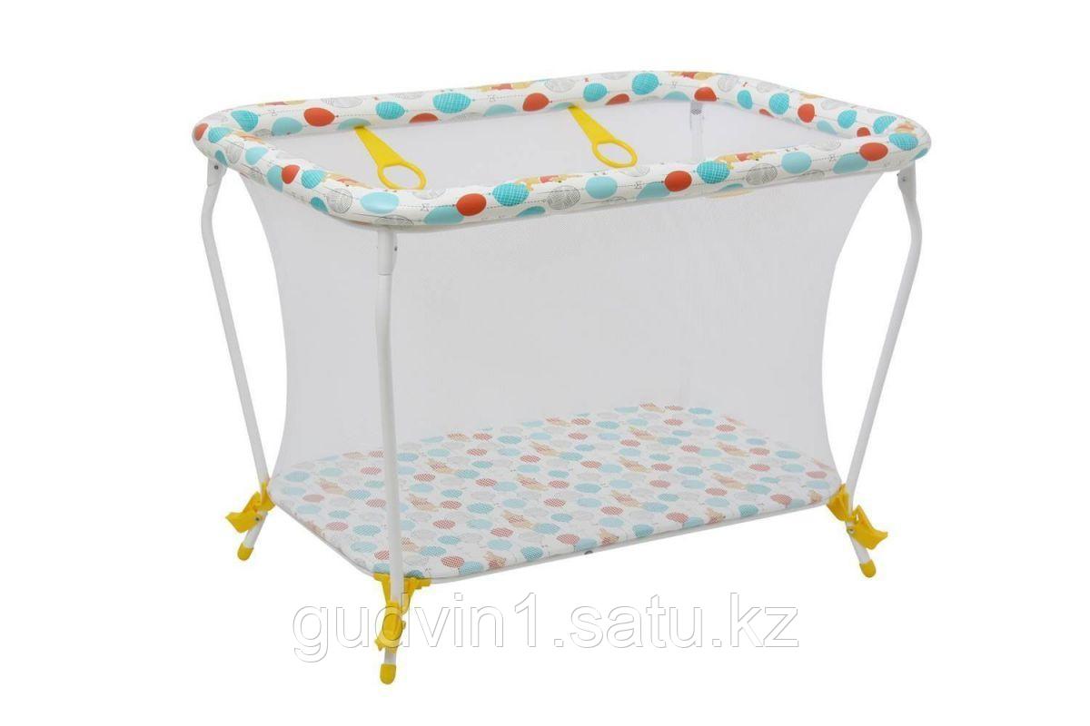 Манеж Polini Disney baby Медвежонок Винни Чудесный день желтый 00-77289